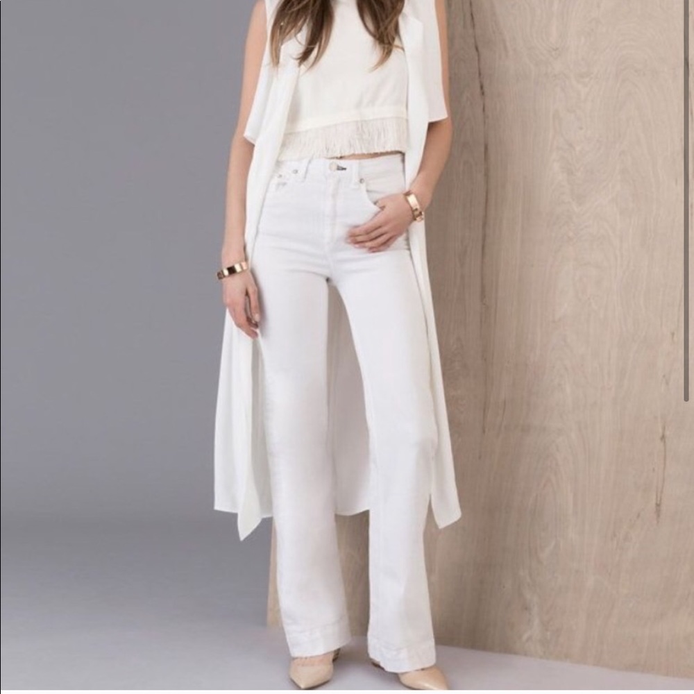 Rag & Bone Justine Wide Leg Jeans 26